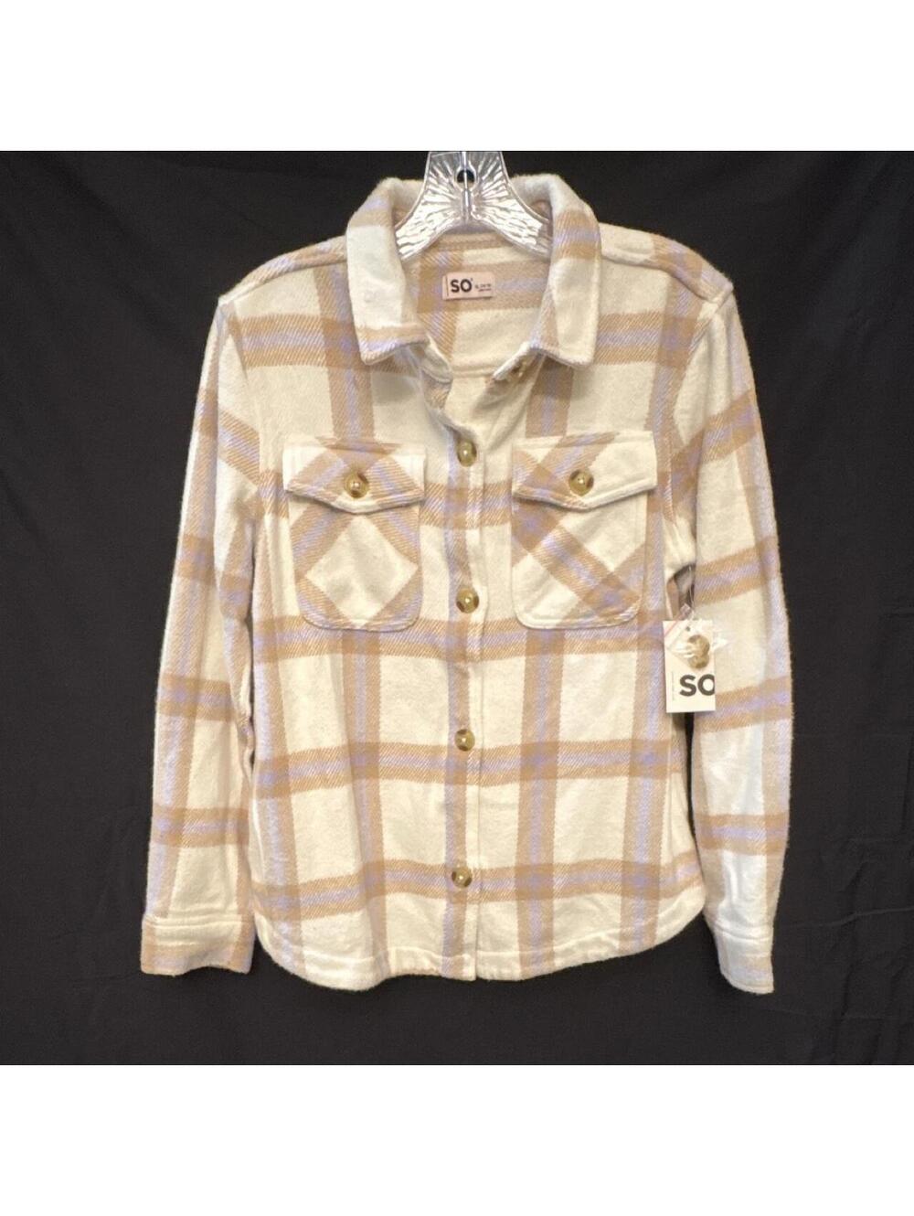 NWT SO Kids XL 14/16 Thick Flannel
